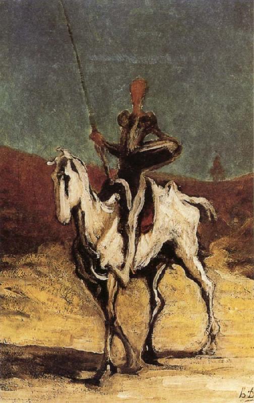 Honore Daumier Don Quixote Germany oil painting art